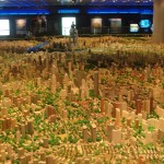 Maqueta del centro de Shanghai