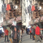 Destendiendo en la calle