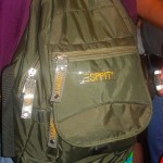 Mochila marca "escupir"