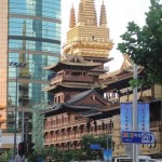 La nueva torre de Jing'An Temple